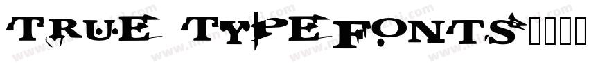 True TypeFonts字体转换